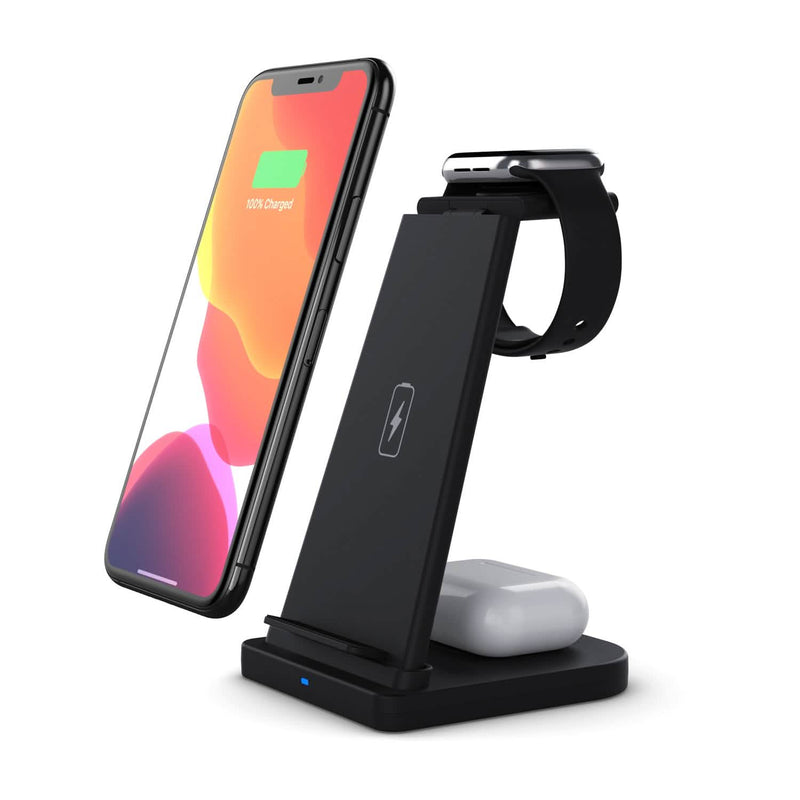 3-in-1 Foldable Fast Wireless Charging Stand Mobile Accessories - DailySale