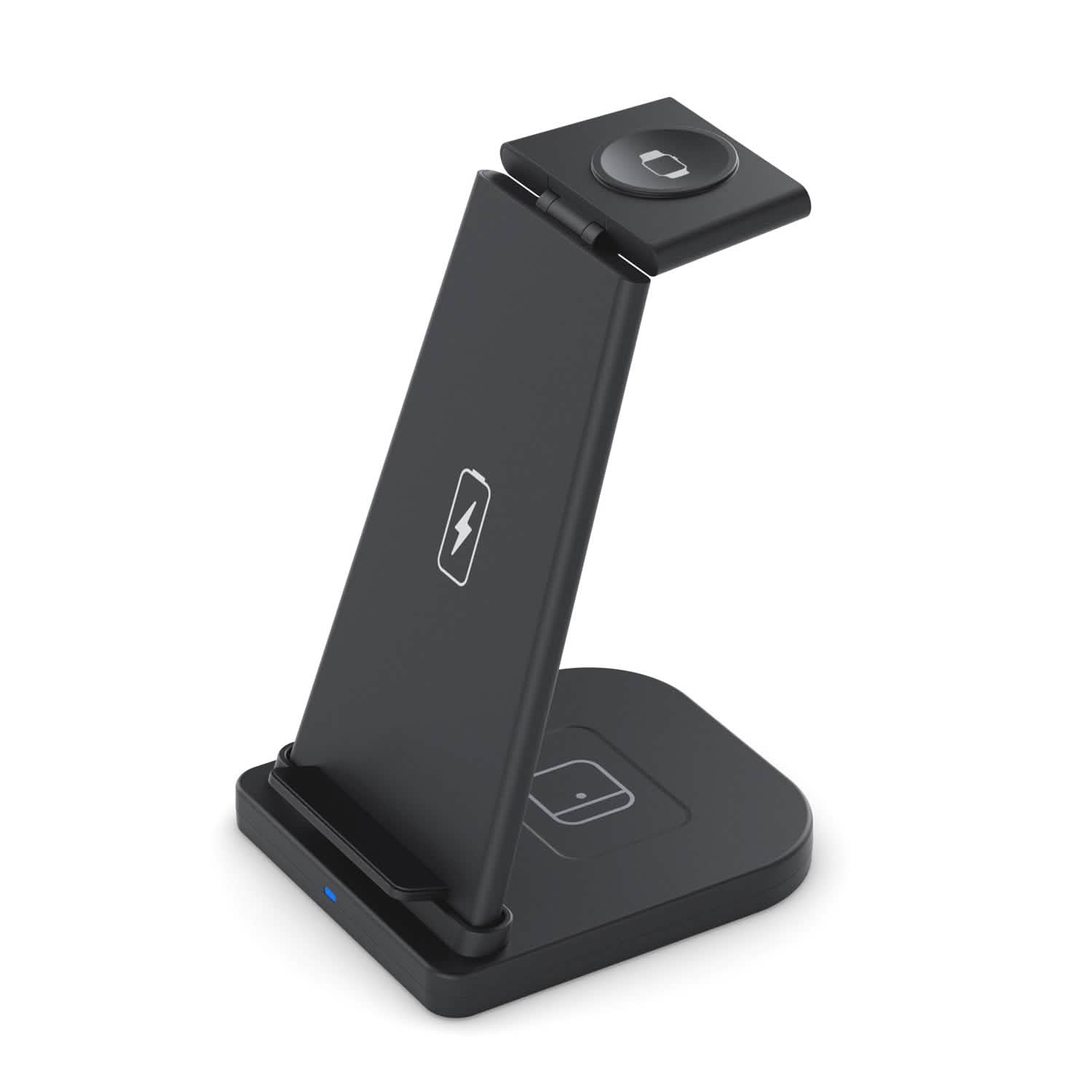 3-in-1 Foldable Fast Wireless Charging Stand Mobile Accessories - DailySale