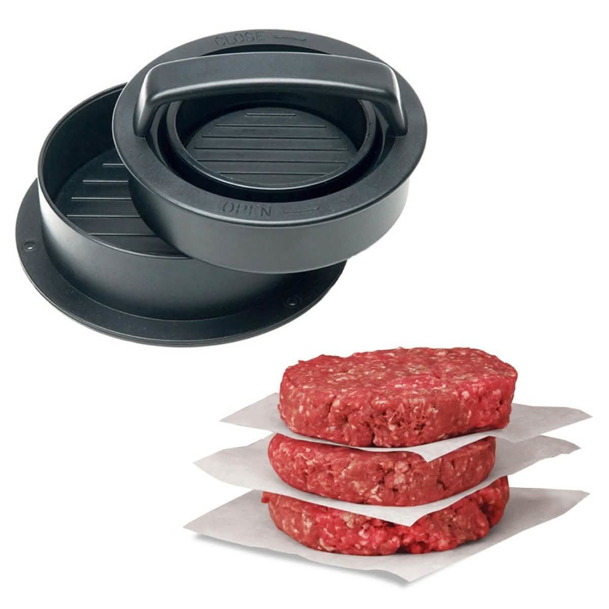 3-in-1 Hamburger and Slider Press Set Kitchen Essentials - DailySale