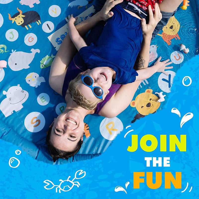3-in-1 Splash Pad Kids Fountain Toys & Games - DailySale