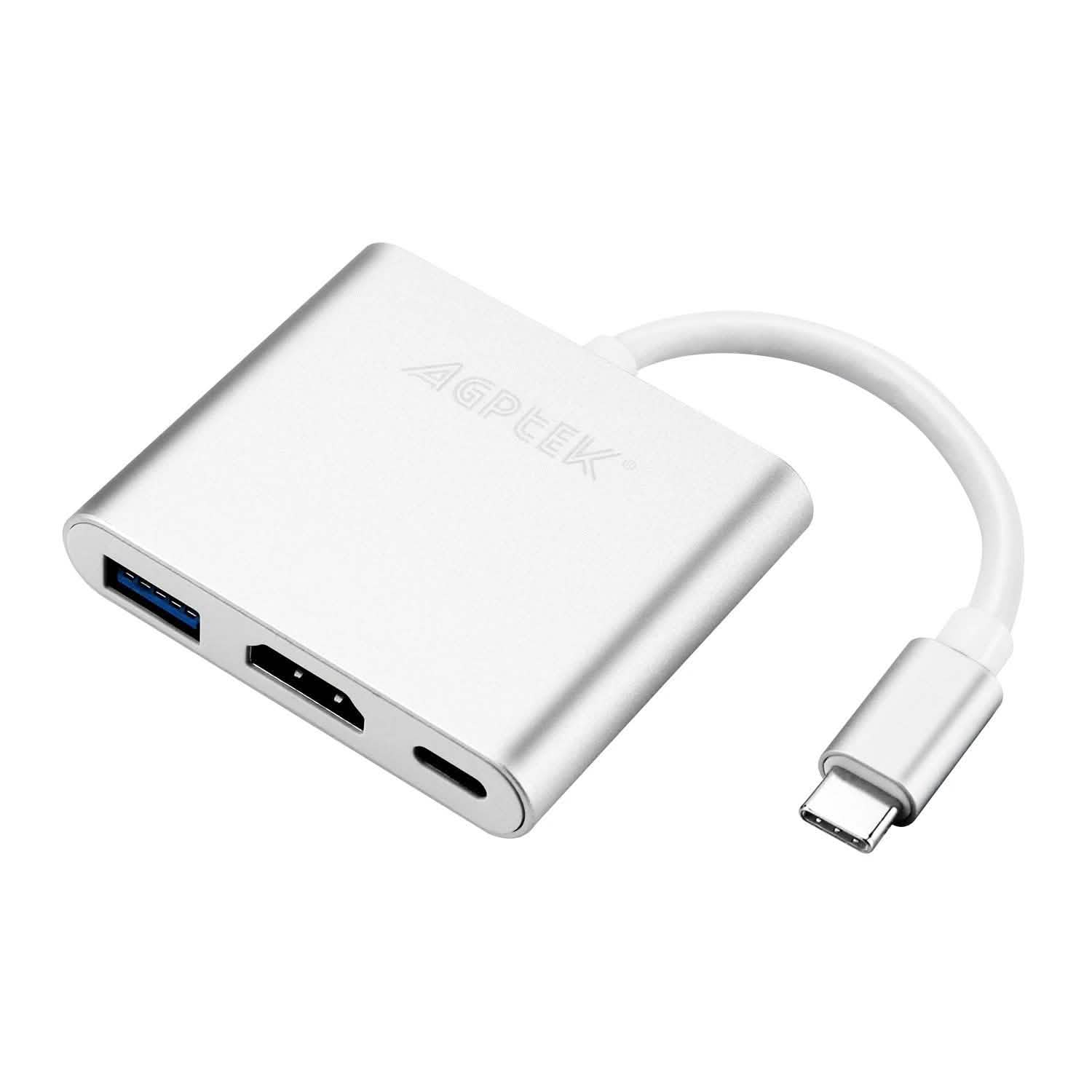 3-in-1 Type C to HDMI Multiport Adapter Computer Accessories - DailySale