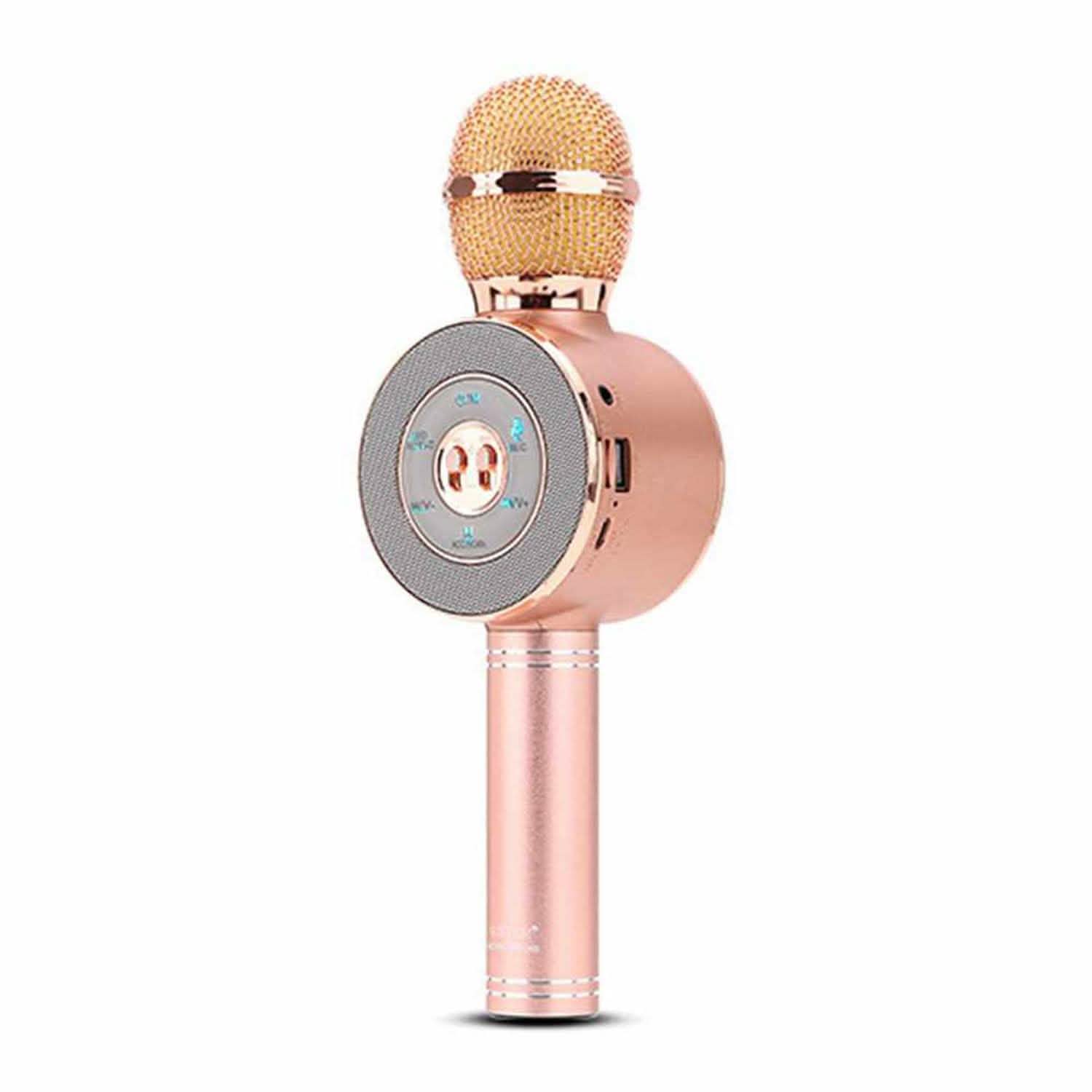 3-in-1 Wireless Karaoke Microphone Everything Else Rose Gold - DailySale