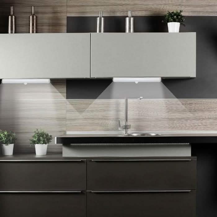 3-Pack: 10-LED Motion Sensor Stick on Light Bars Lighting & Decor - DailySale