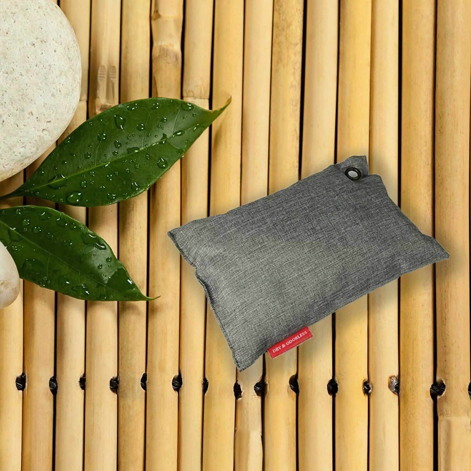 3-Pack: 100% Natural Moso Bag 200 Gram Air Purifying Odor Eliminator Purifier Bag Wellness - DailySale