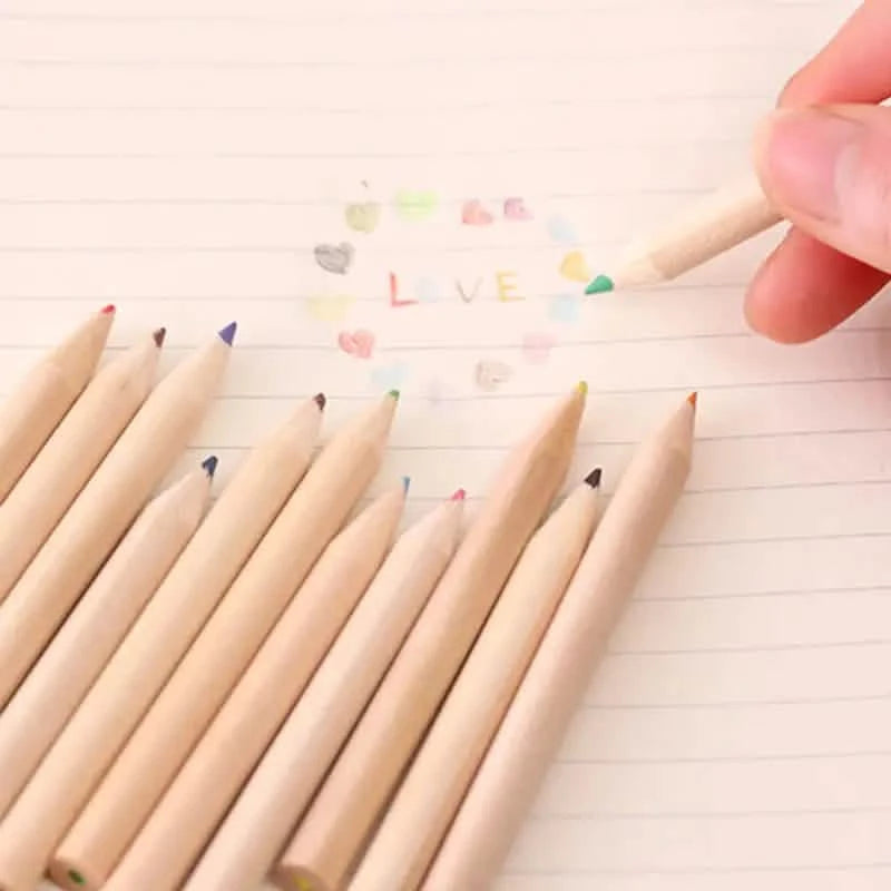 3-Pack: 12-Color Cute Pencils Creative Stationery Cute Bear Arts & Crafts - DailySale