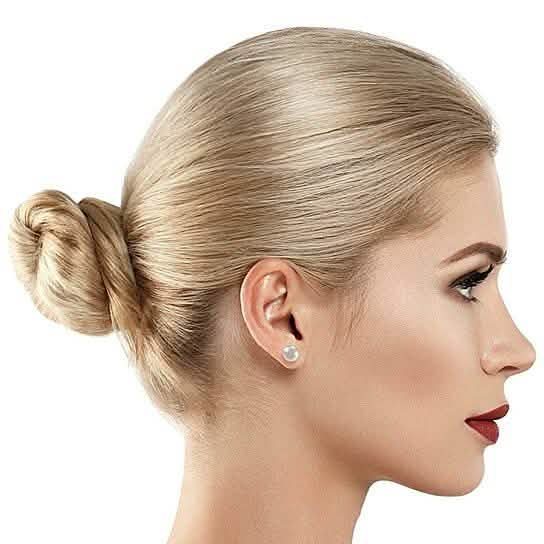 3-Pack: 18k White Gold Plated Pearl Studs Earrings - DailySale