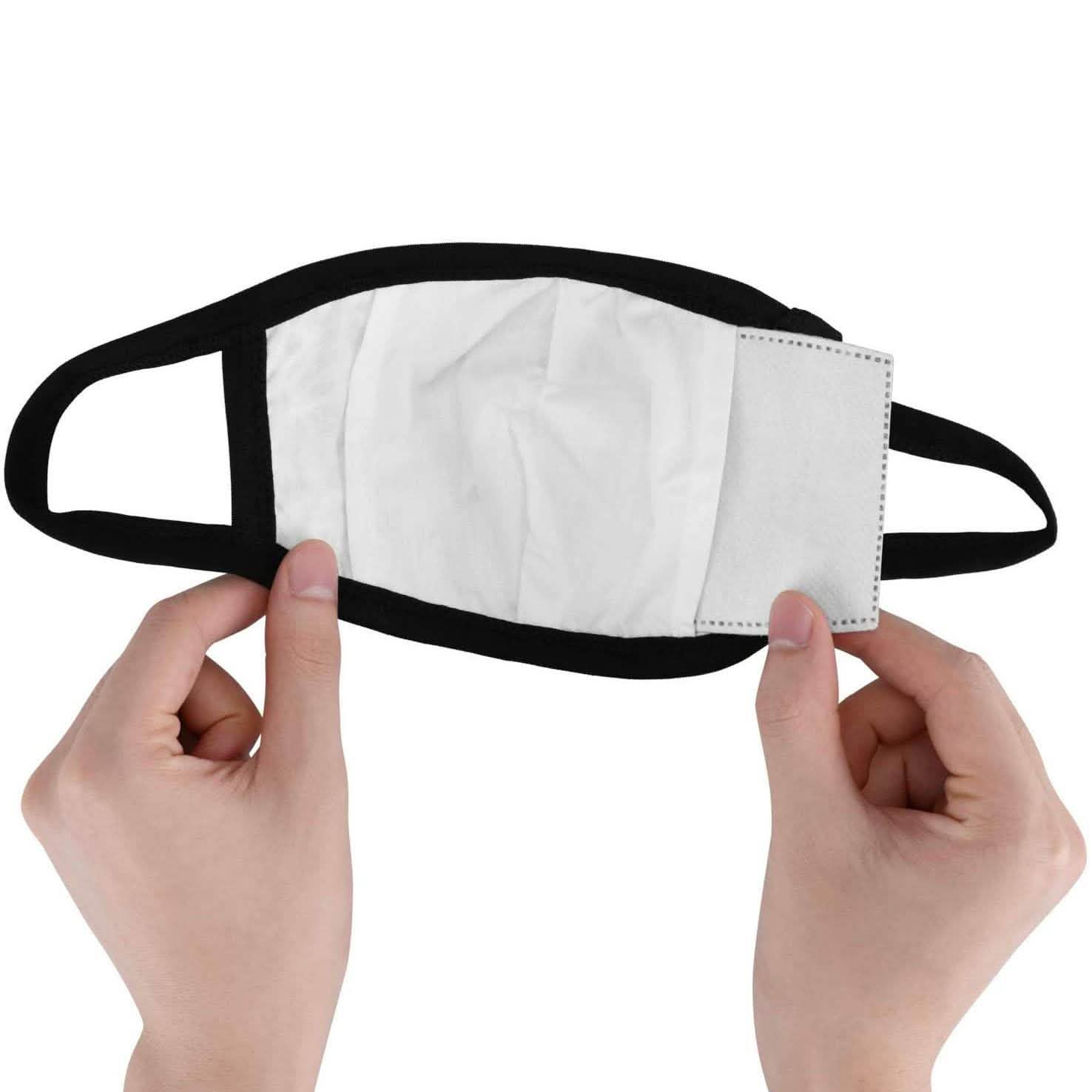 3-Pack: Adult Cotton Reusable Face Masks with 10 Filters Face Masks & PPE - DailySale