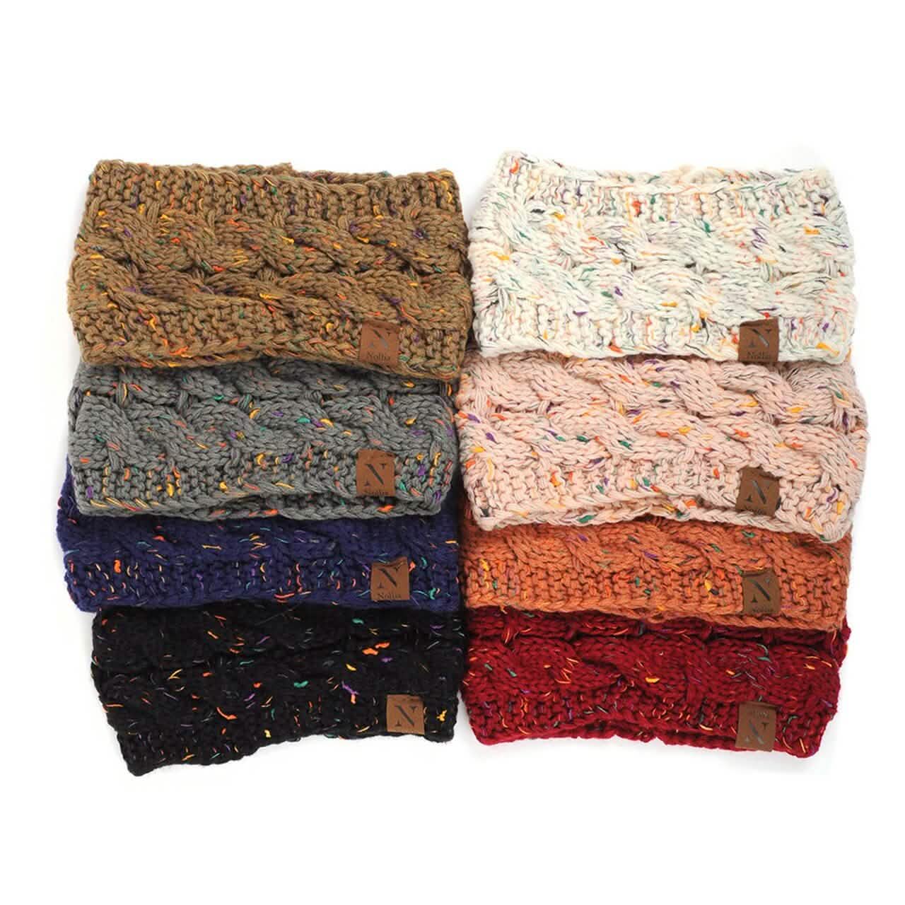 3-Pack: Assorted Colors Women's Knit Winter Headband Ear Warmer Women's Accessories - DailySale