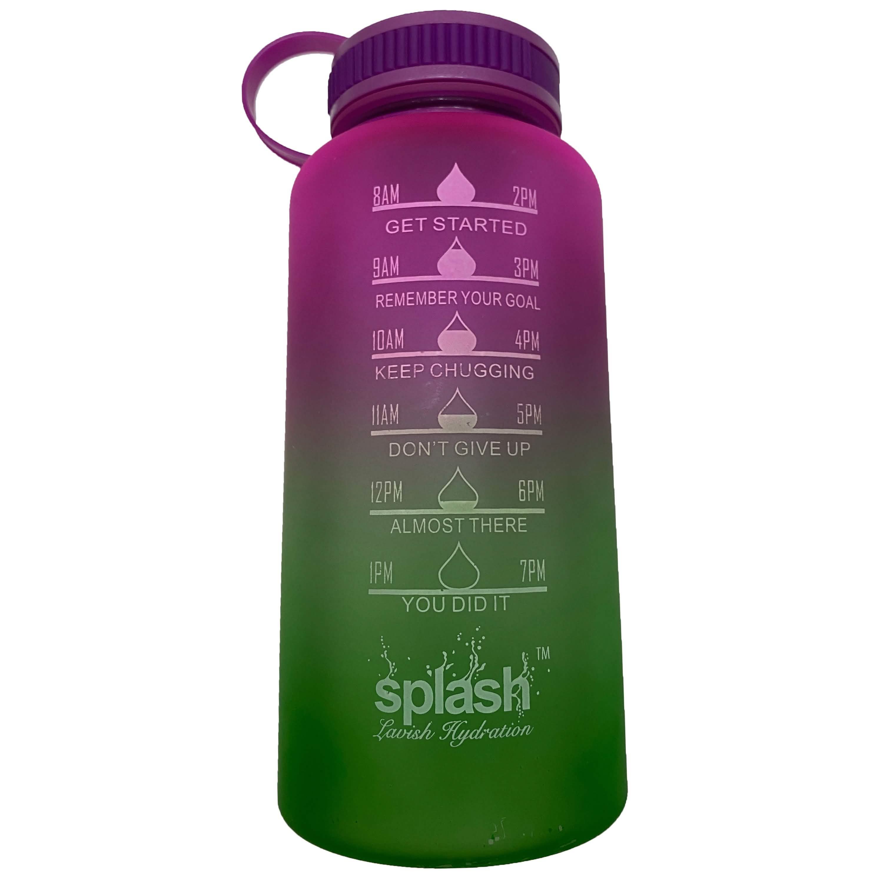 3-Pack Assorted Motivational Water Bottles With Twist Cap Sports & Outdoors - DailySale