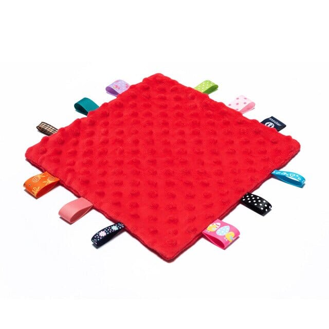 3-Pack: Baby Towel, Chewable Blanket, Sleeping Artifact & Sensory Toys Baby Red - DailySale