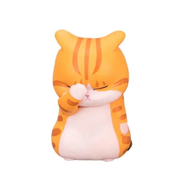 3-Pack: Cute Cat Figurines Miniature Cartoon Animal Decor Automotive - DailySale
