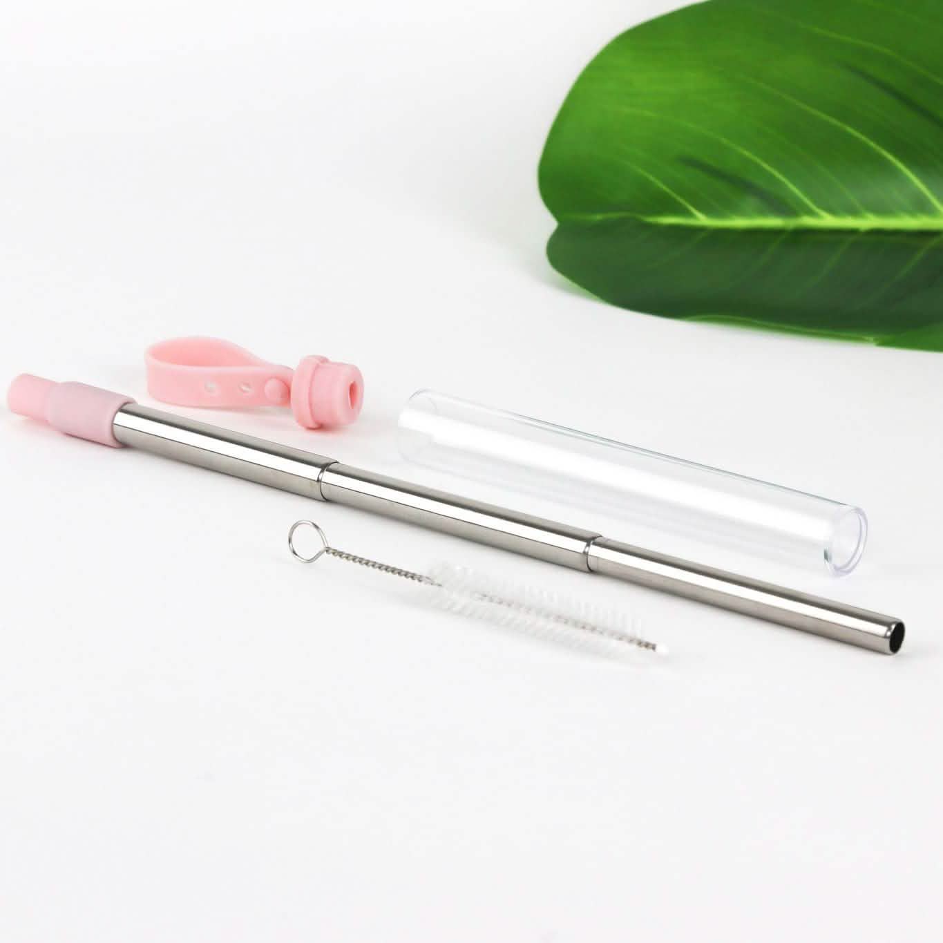 3-Pack: Expandable Steel Straw Kitchen & Dining - DailySale