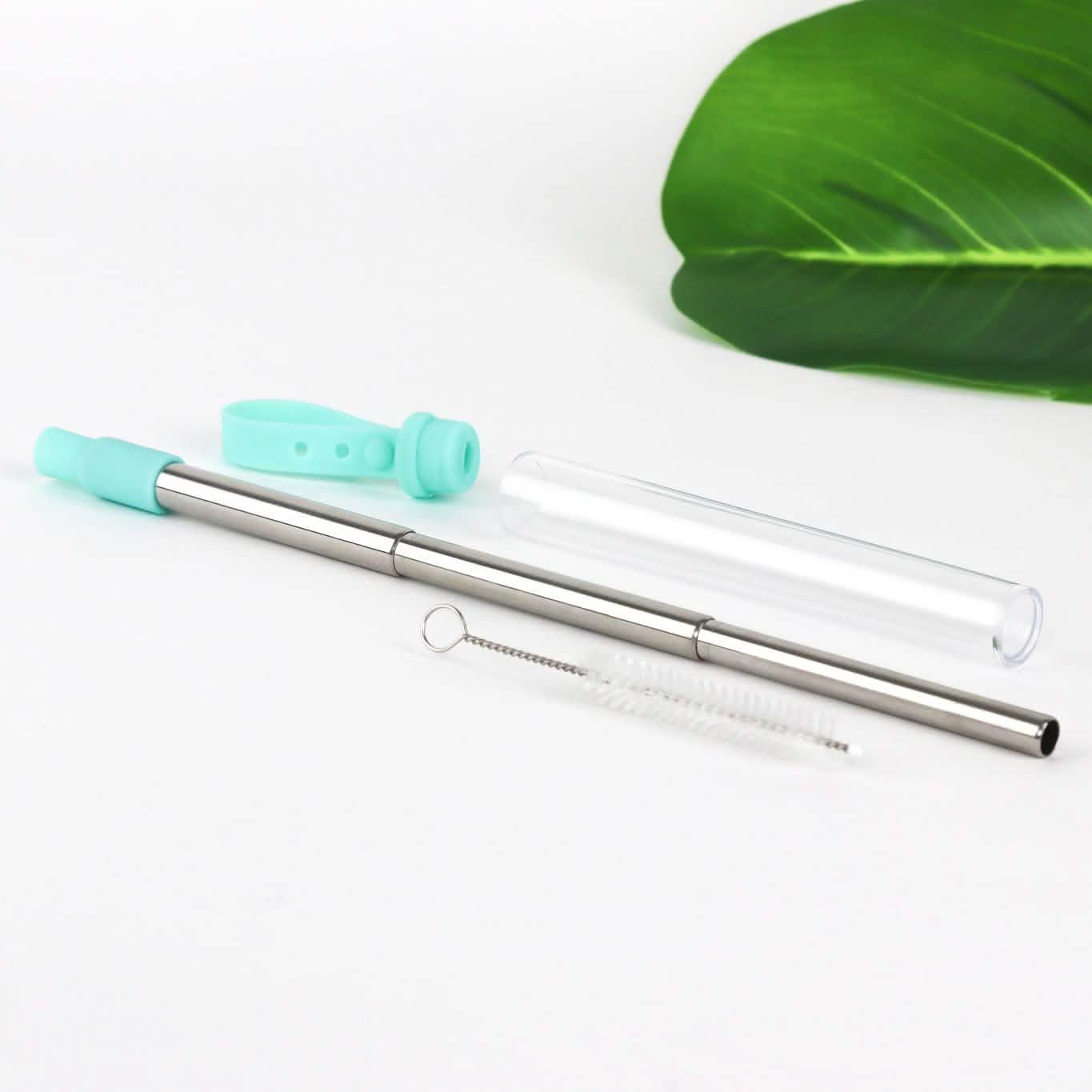 3-Pack: Expandable Steel Straw Kitchen & Dining - DailySale