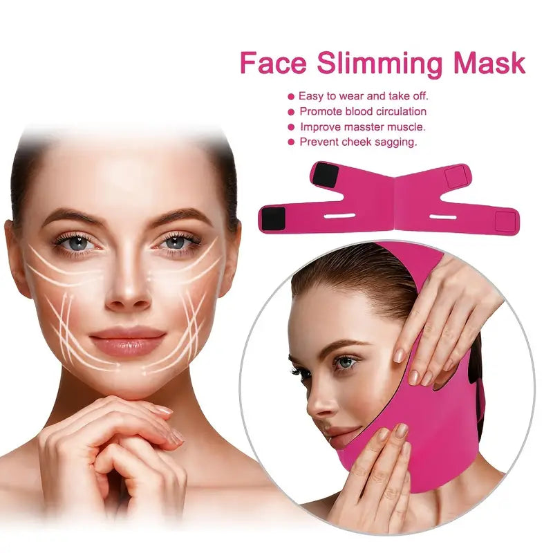 3-Pack: Face Lifting Firming Bandage Face Belt Beauty & Personal Care - DailySale
