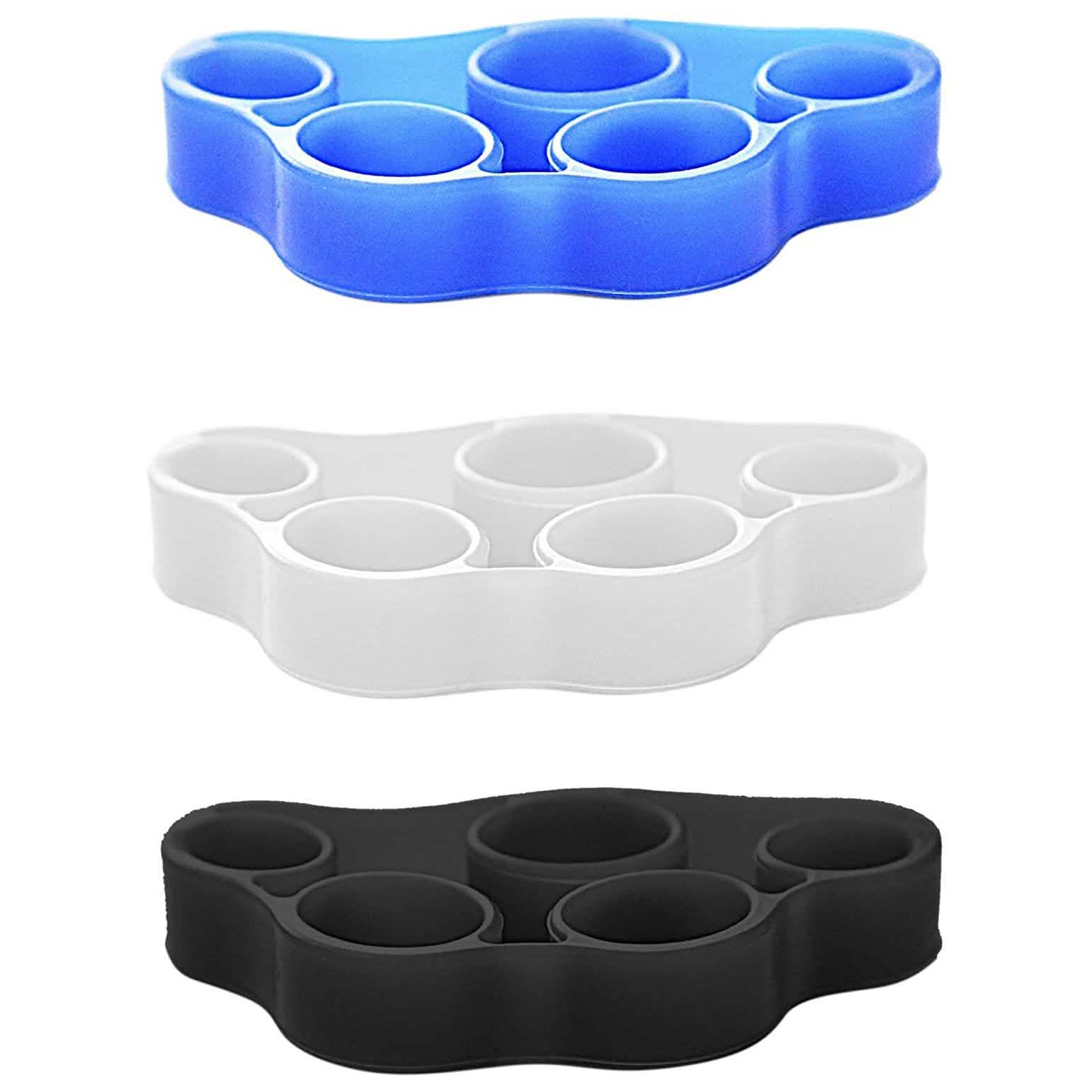 3-Pack: Finger Stretcher and Strengthener Resistance Bands Wellness & Fitness - DailySale