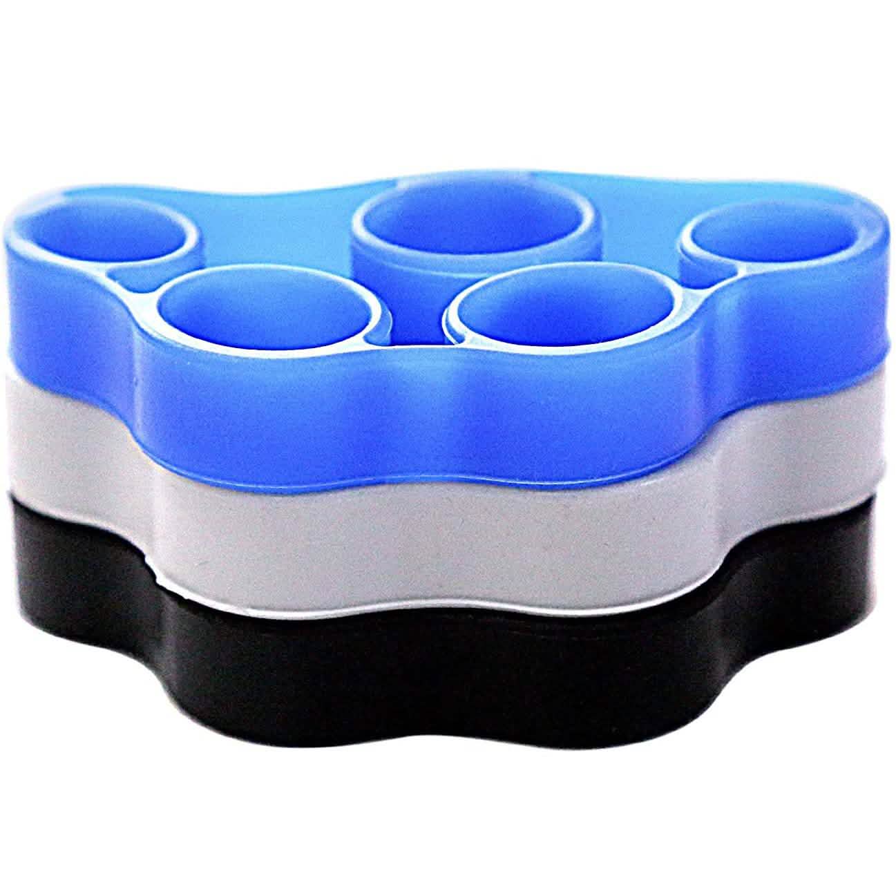 3-Pack: Finger Stretcher and Strengthener Resistance Bands Wellness & Fitness - DailySale