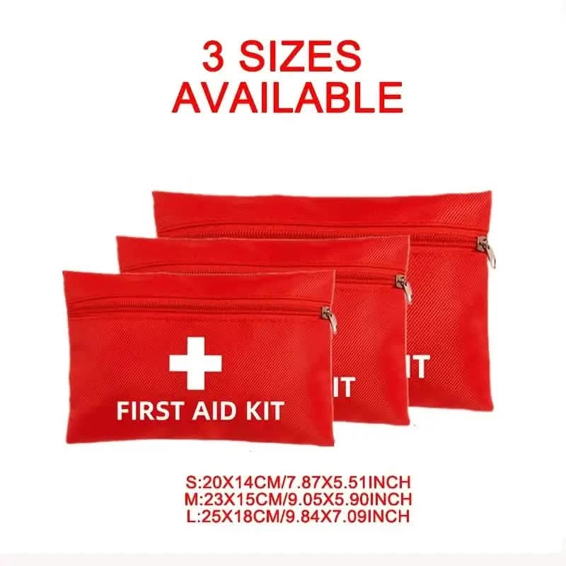 3-Pack: First Aid Kit Bags Nurse Red Medical Tools Bag Bags & Travel - DailySale