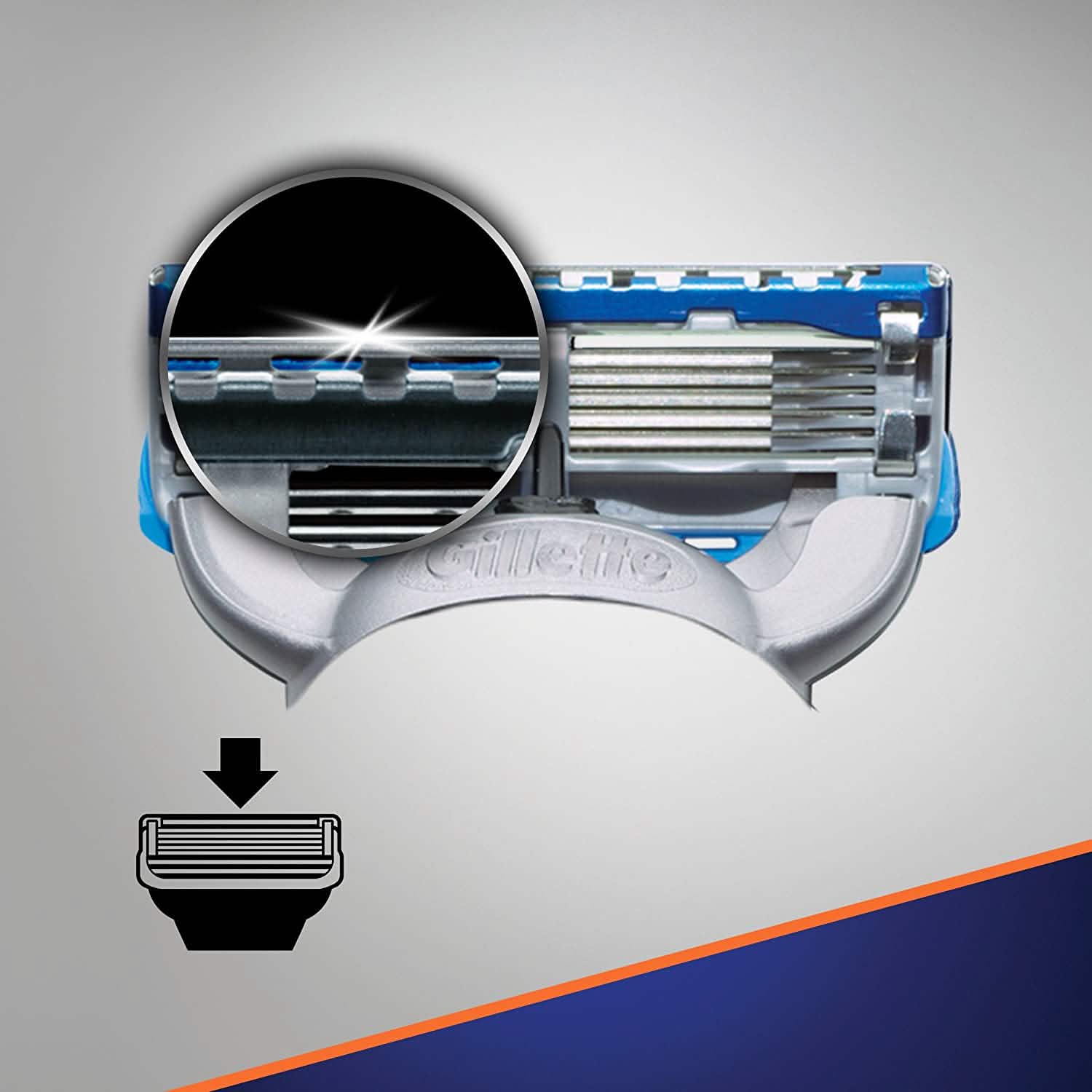 3-Pack: Gillette Fusion5 ProGlide Men's Razor Blades Men's Grooming - DailySale