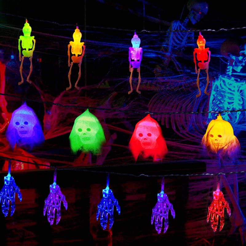 3-Pack: Halloween String Light Decorations Furniture & Decor - DailySale