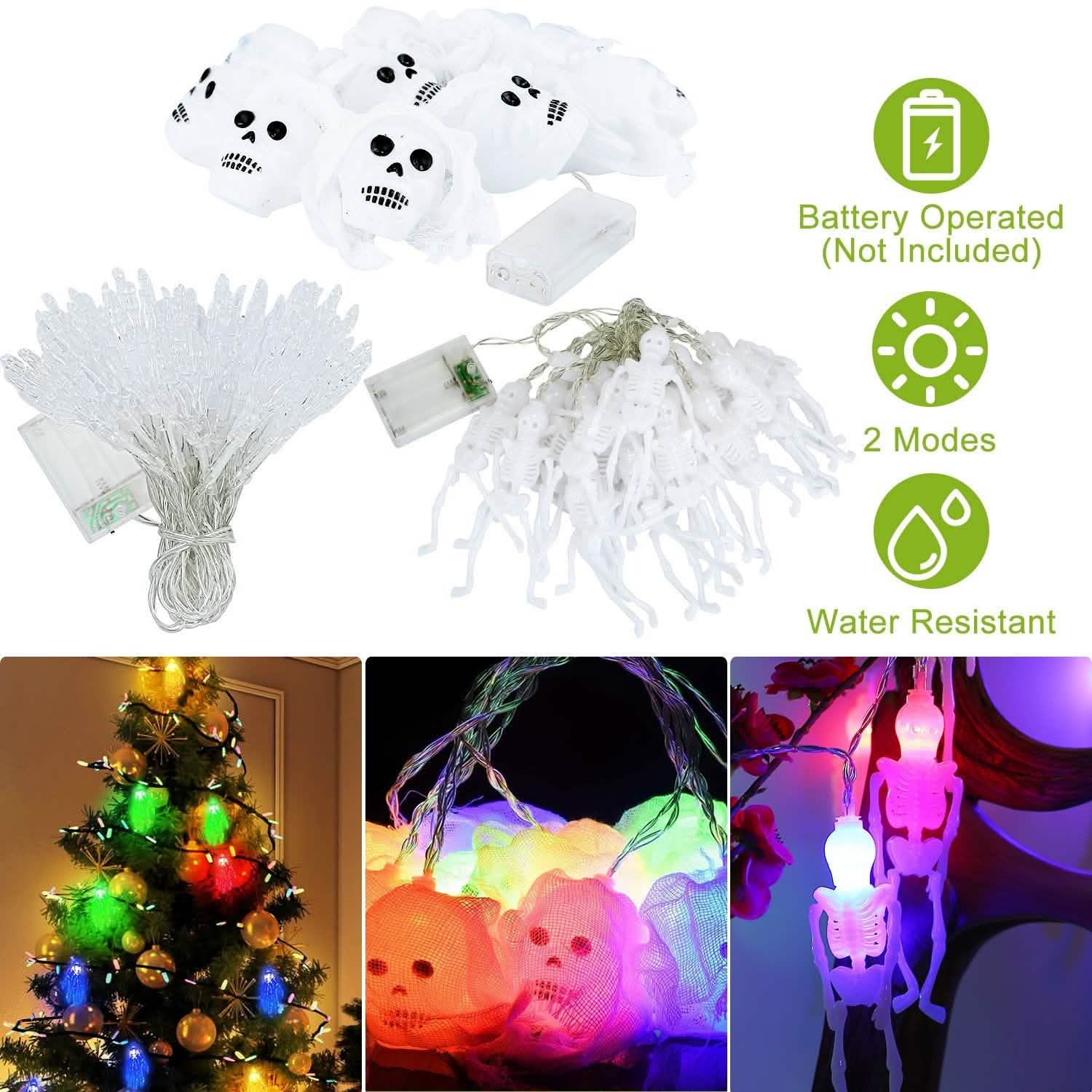 3-Pack: Halloween String Light Decorations Furniture & Decor - DailySale