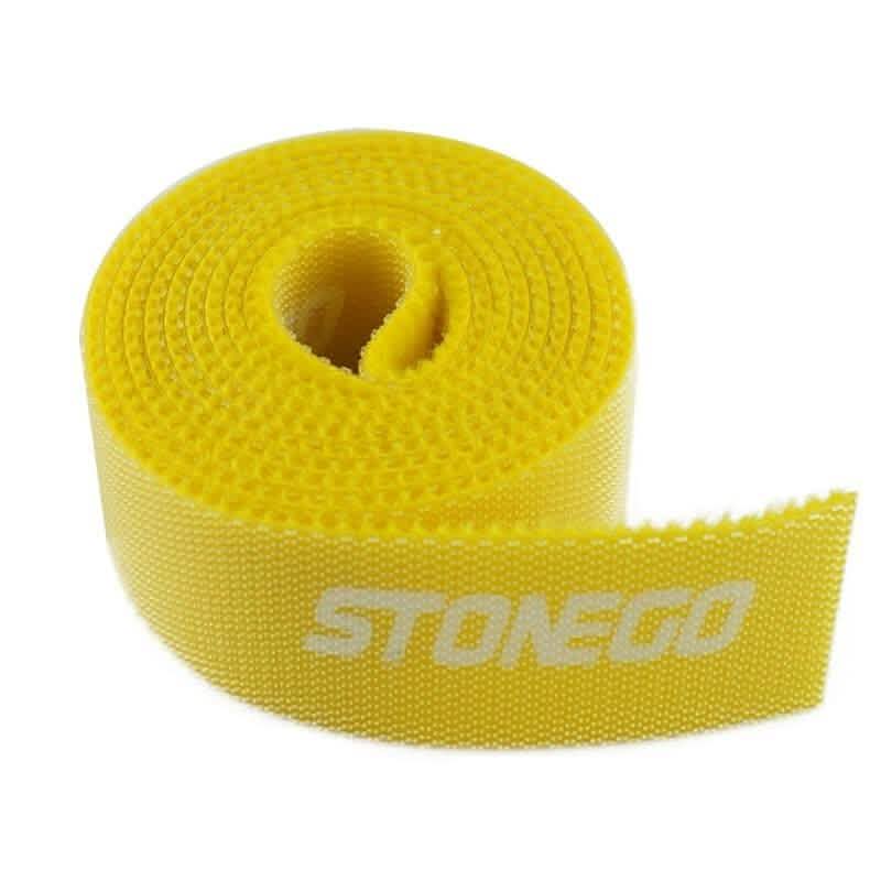 3-Pack: Hook and Loop Fastening Tape for Cable Ties Everything Else Yellow - DailySale