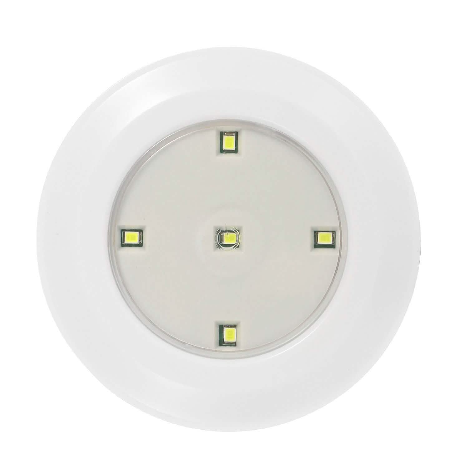 3-Pack: LED Wireless Puck Closet Lights Indoor Lighting - DailySale