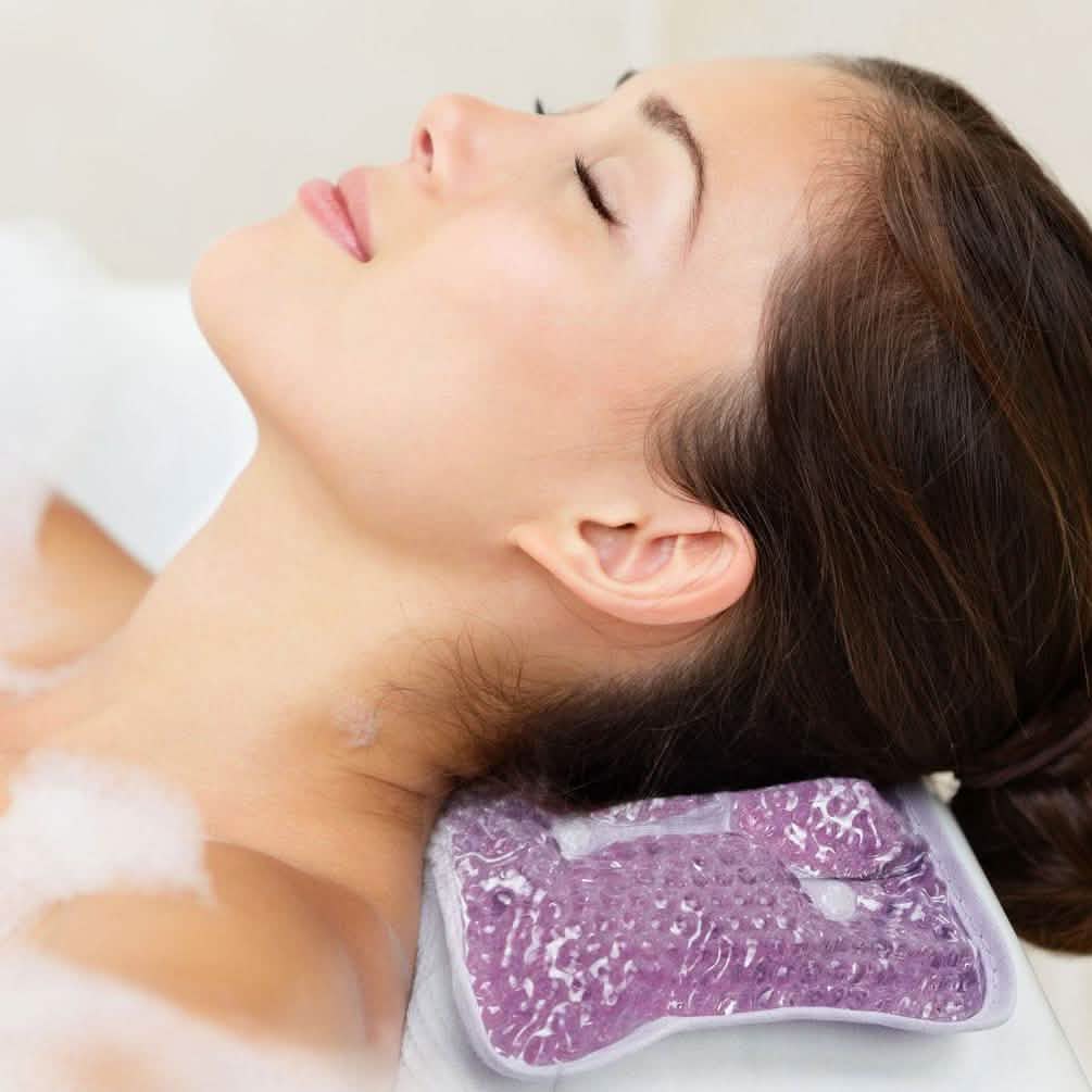 3-Pack: Lemon Lavender Stress Less Hot & Cold Spa Pillow Wellness - DailySale