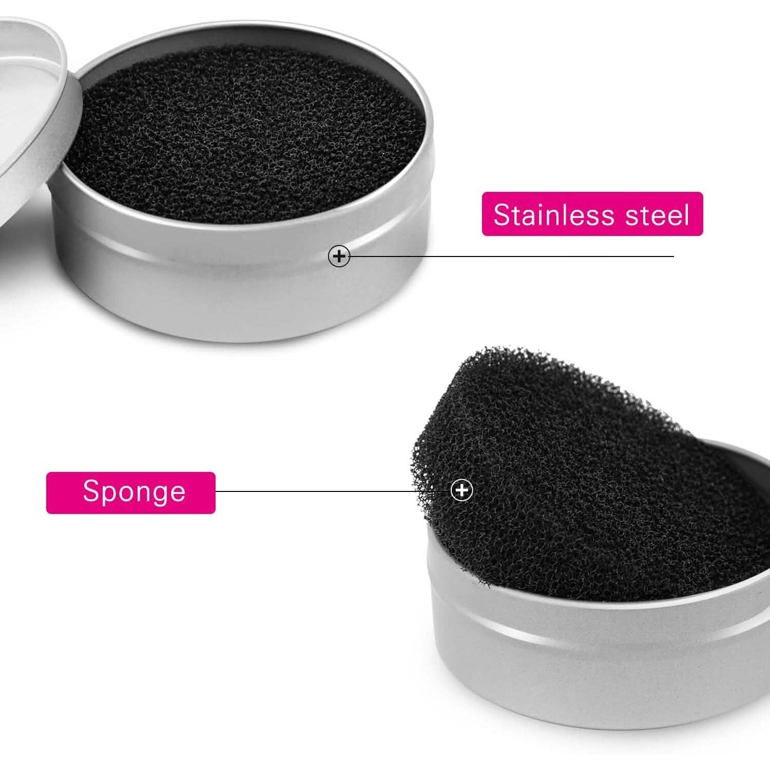 3-Pack: Luxspire Makeup Brush Cleaner Quick Wash Sponge Remover Color Beauty & Personal Care - DailySale