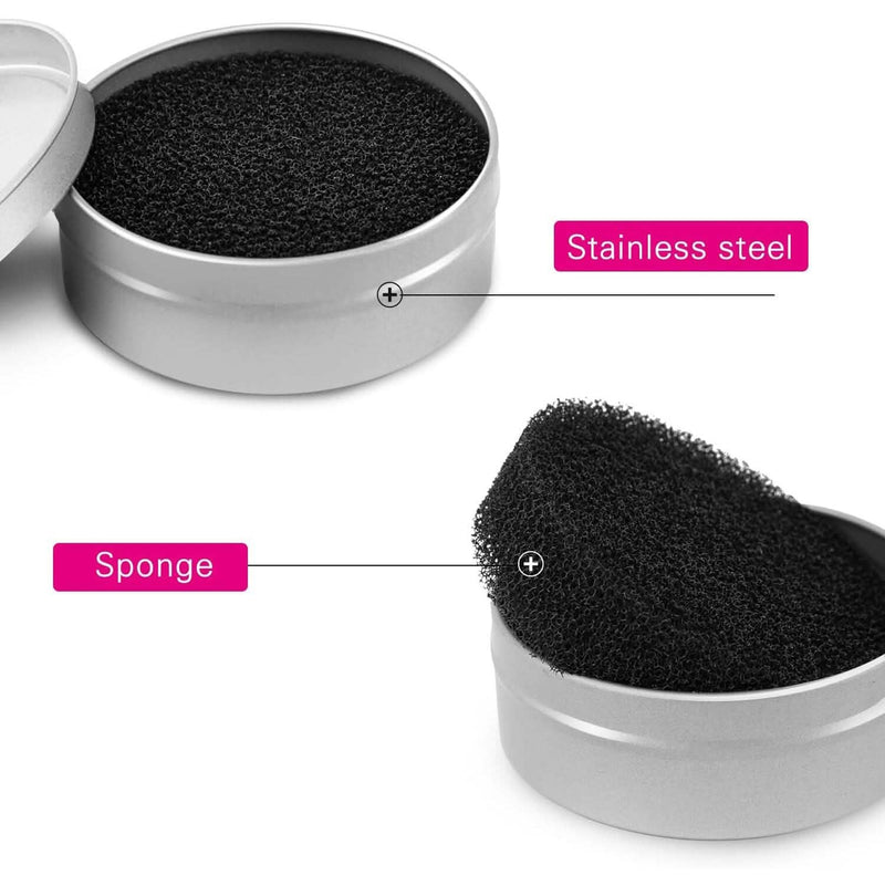 3-Pack: Luxspire Makeup Brush Cleaner Quick Wash Sponge Remover Color Beauty & Personal Care - DailySale