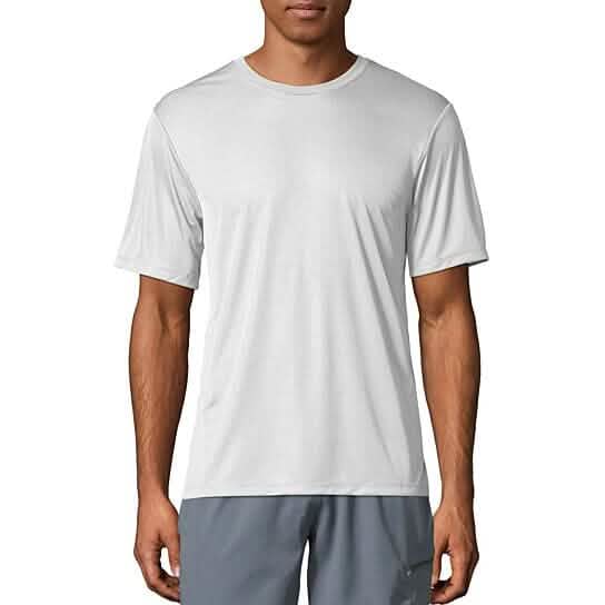 3-Pack Men's Cool Dri-Fit Short Sleeve T-Shirt Solid Color Moisture-Wicking Tee UPF 50+ UV Protection Round/Crew Neck Quick-Dry Active Wear Men's Tops - DailySale