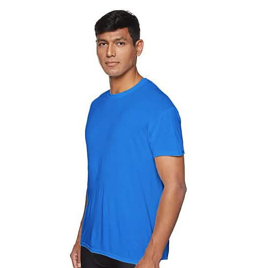 3-Pack: Men's Laviva Active Moisture Wicking Dry Fit Crew Neck Shirts Men's Tops - DailySale