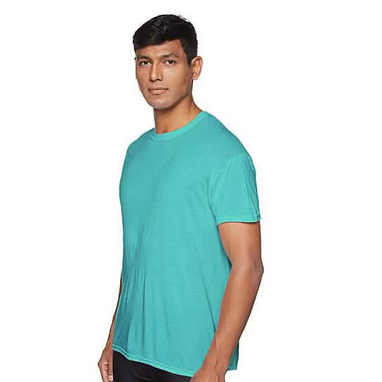 3-Pack: Men's Laviva Active Moisture Wicking Dry Fit Crew Neck Shirts Men's Tops - DailySale