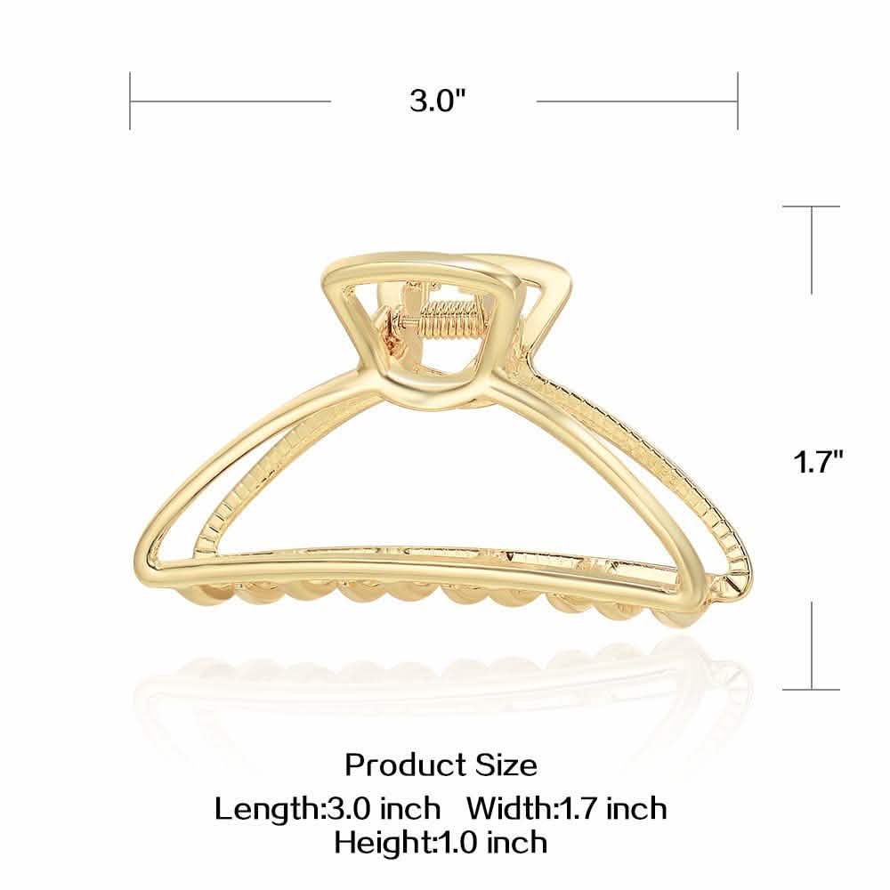 3-Pack: Metal Hair Clips Women's Shoes & Accessories - DailySale