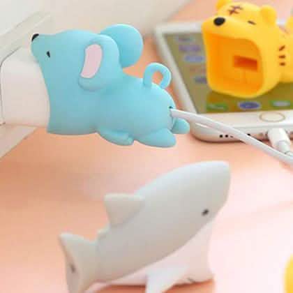 3-Pack: Mobile Phone Cable Bite Charger Protectors for iPhone Gadgets & Accessories - DailySale