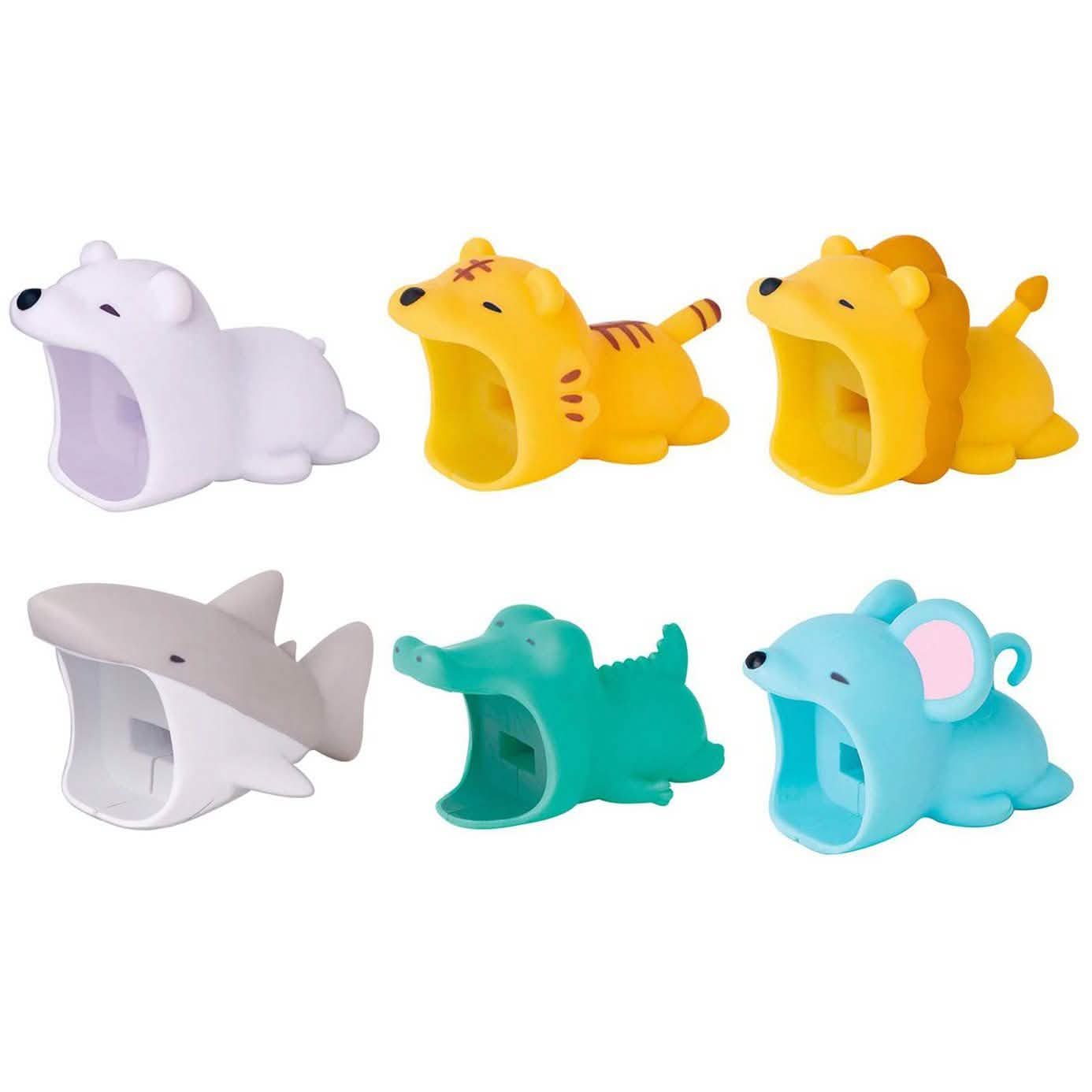 3-Pack: Mobile Phone Cable Bite Charger Protectors for iPhone Gadgets & Accessories - DailySale