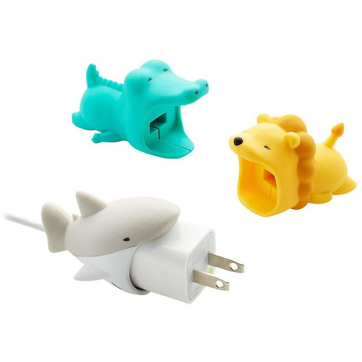 3-Pack: Mobile Phone Cable Bite Charger Protectors for iPhone Gadgets & Accessories - DailySale