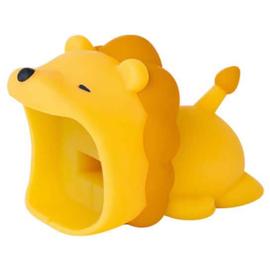 3-Pack: Mobile Phone Cable Bite Charger Protectors for iPhone Gadgets & Accessories Lion - DailySale