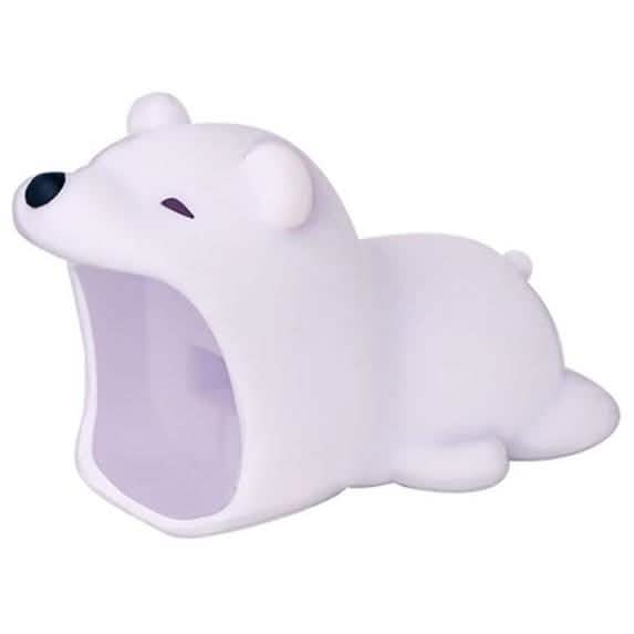 3-Pack: Mobile Phone Cable Bite Charger Protectors for iPhone Gadgets & Accessories Panda - DailySale