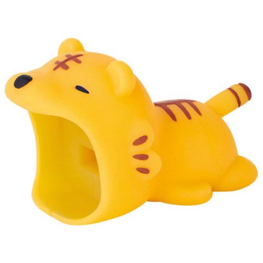 3-Pack: Mobile Phone Cable Bite Charger Protectors for iPhone Gadgets & Accessories Tiger - DailySale