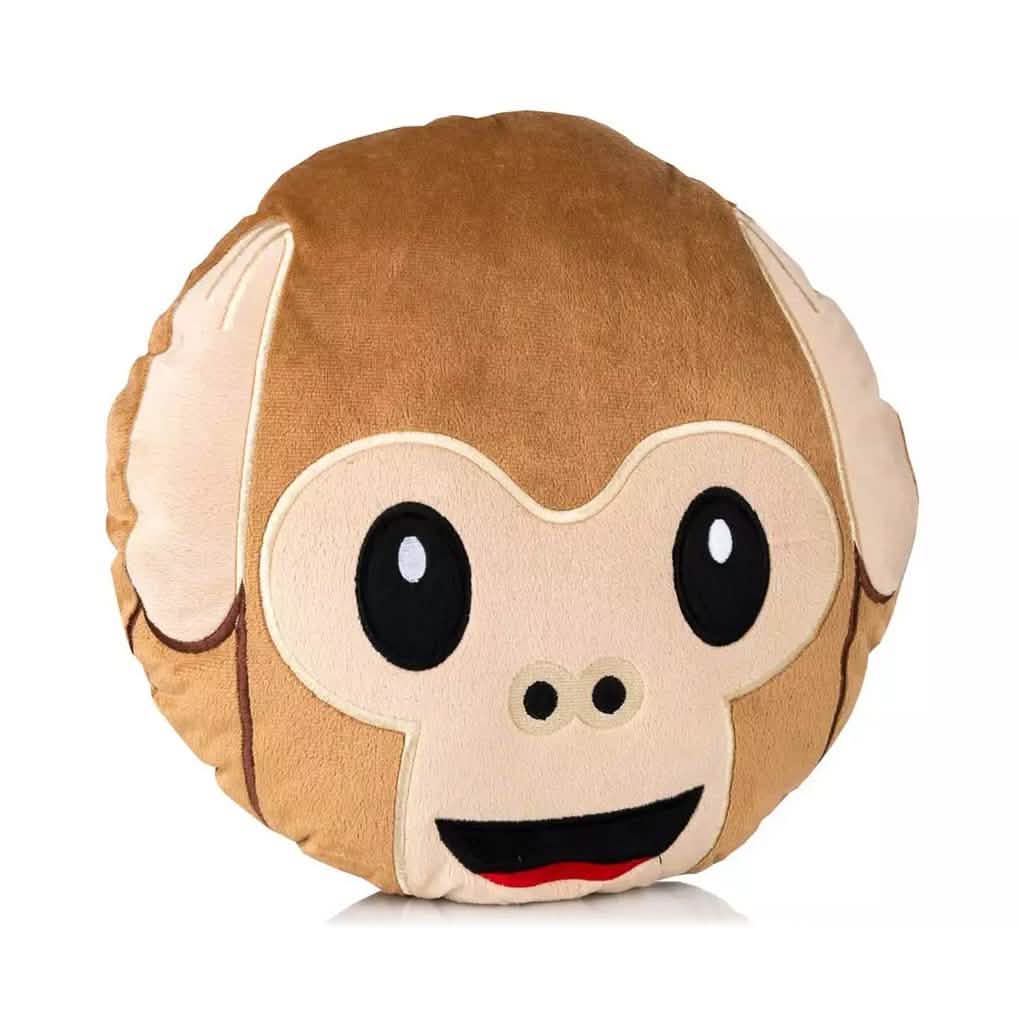 3-Pack: Monkey Emoji Pillows Bedding - DailySale