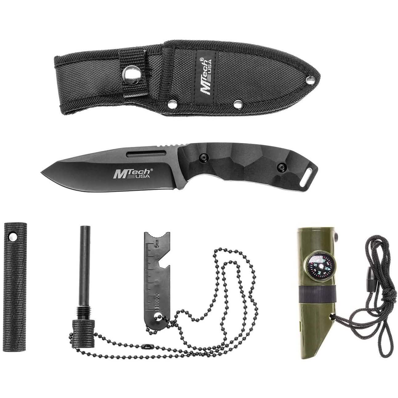 3-Pack: Mtech USA Tactical Survival Kit MT-PR-009 Tactical - DailySale
