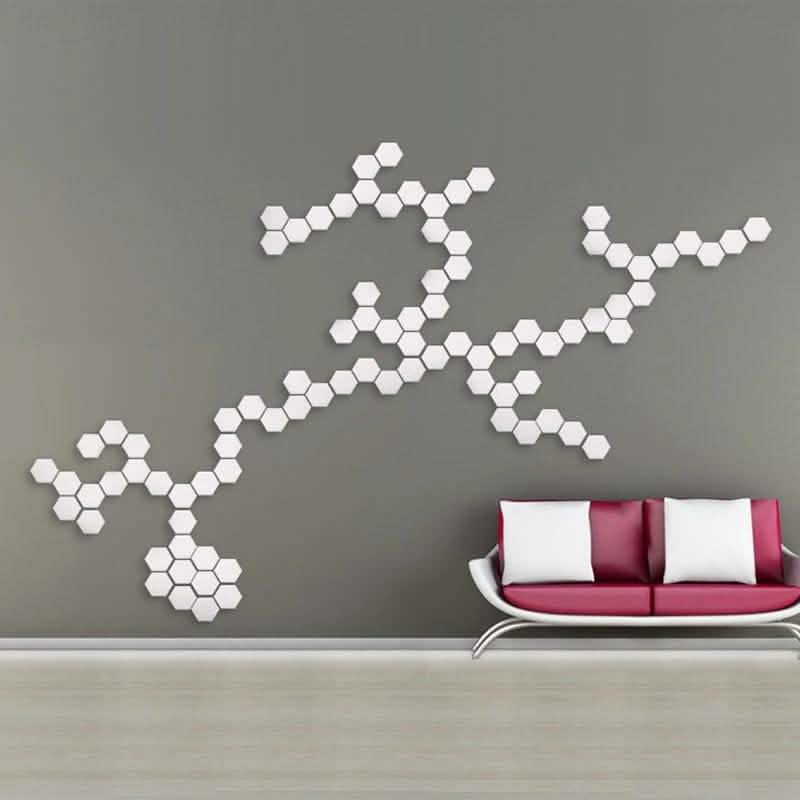 3-Pack: New Modular and Hexagonal Touch Sensitive LED Lamp Lighting & Decor - DailySale