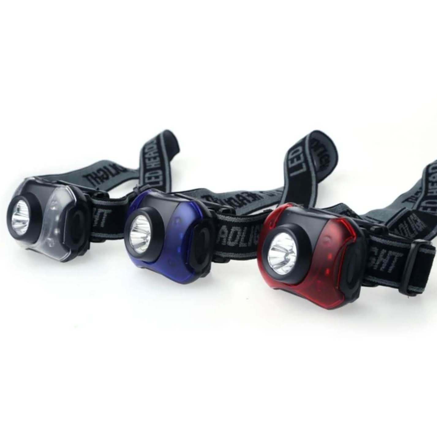 3-Pack: Outdoor Nation Hands-Free 7-LED Headlamp Camping Flashlights Sports & Outdoors - DailySale