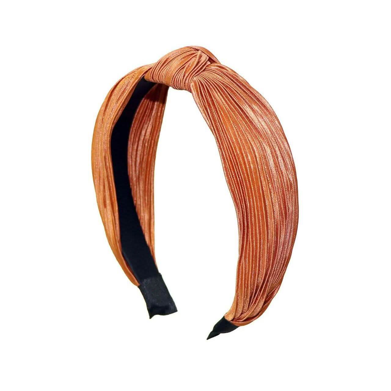 3-Pack: Pleated Solid "C" Shaped Head Band Women's Accessories - DailySale