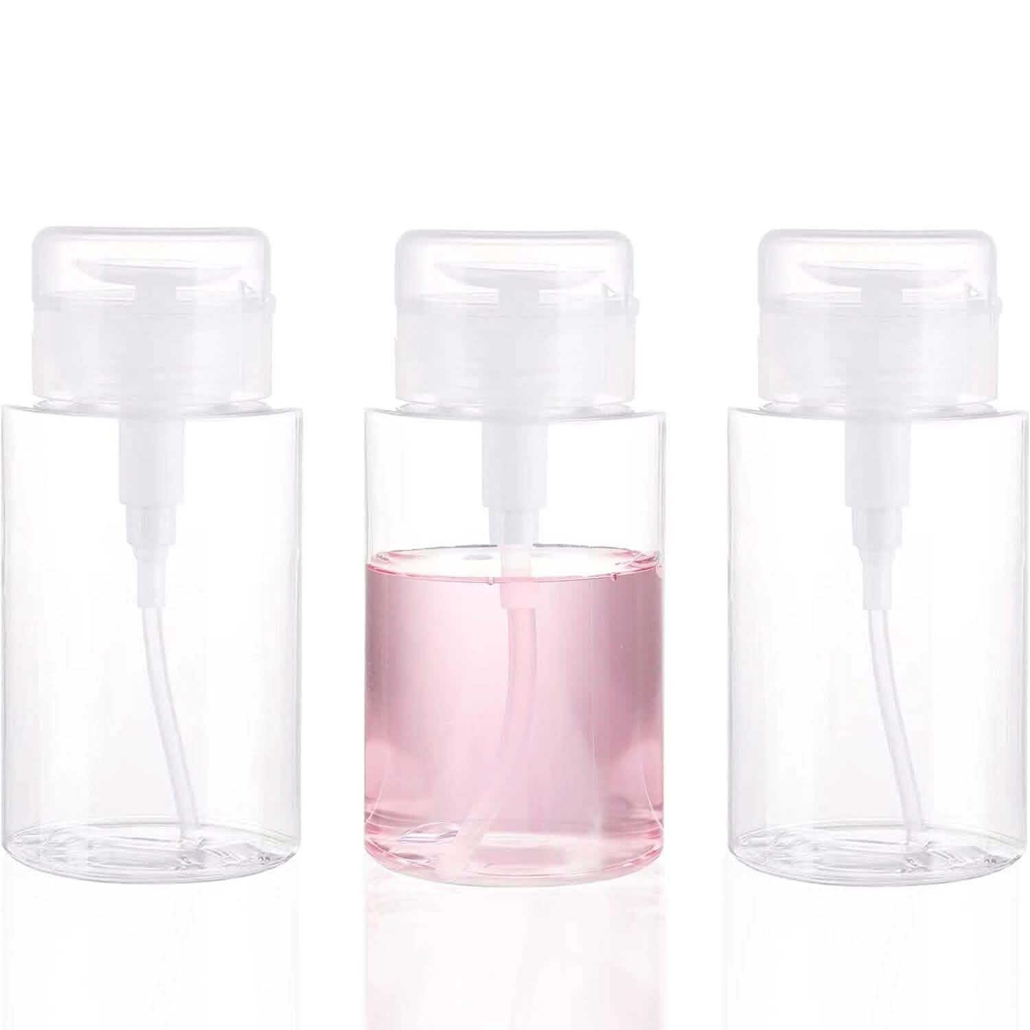 3-Pack: Push Down Empty Pump Dispenser Bottle Beauty & Personal Care - DailySale