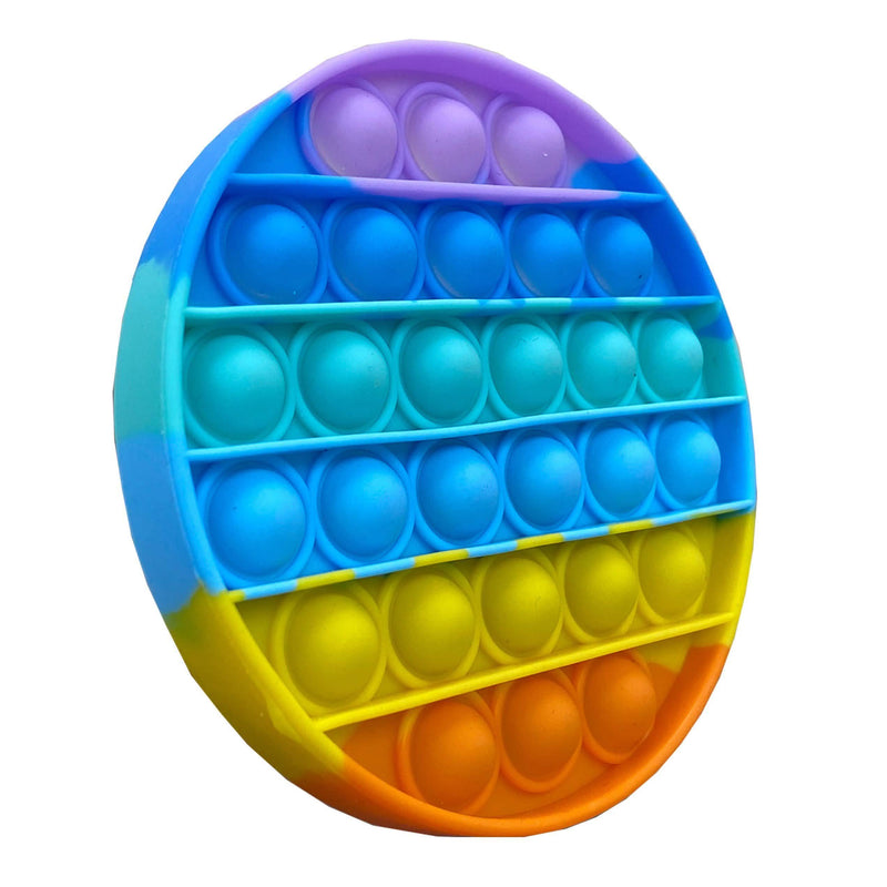 3-Pack: Rainbow Bubble Popper Anti-Stress Fidget Toy Toys & Games - DailySale