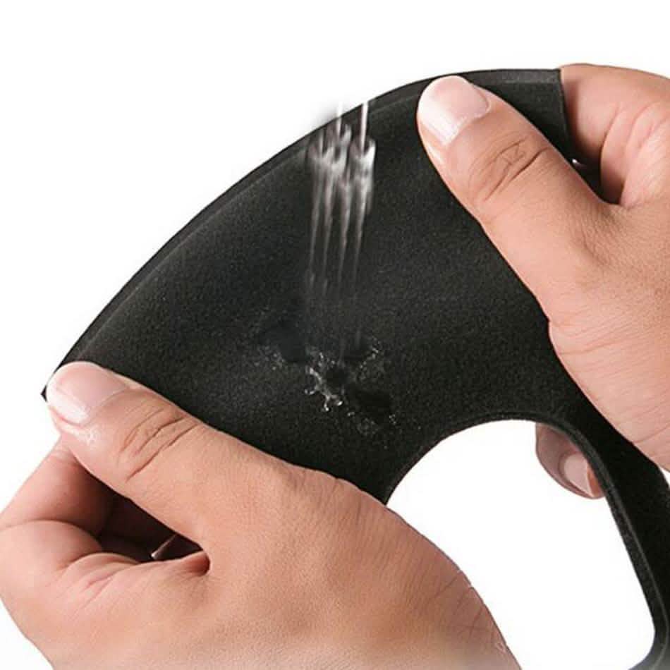 3-Pack: Reusable Black Face Mask Wellness & Fitness - DailySale