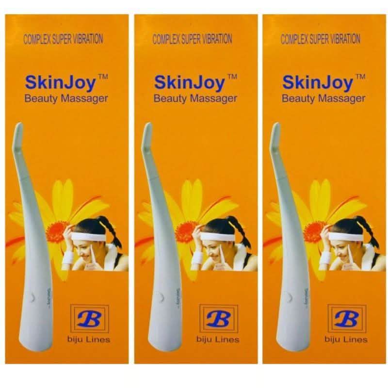 3-Pack: Skin Joy Anti-Aging Vibrating Facial Massager Beauty & Personal Care - DailySale