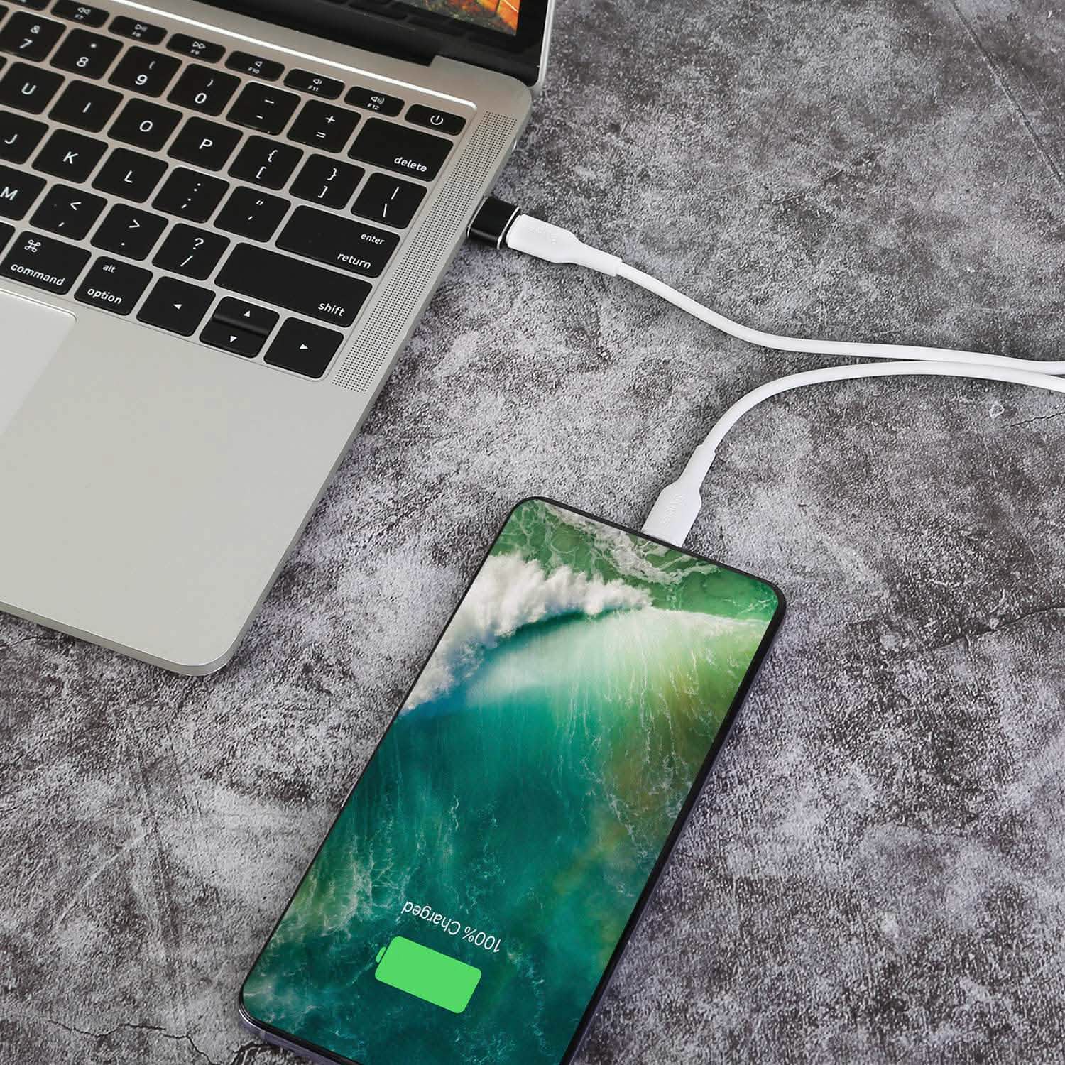 3-Pack: USB C Type-C Female to USB Type A Male Port Converter Mobile Accessories - DailySale