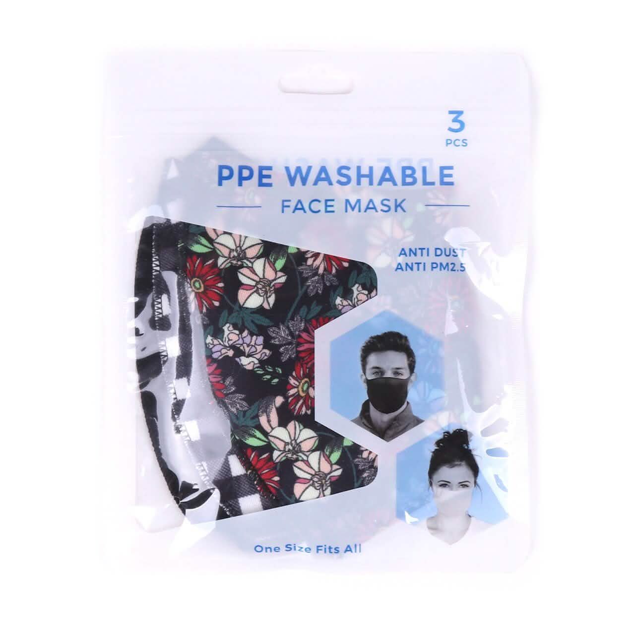 3-Pack: Washable Masks Face Masks & PPE - DailySale